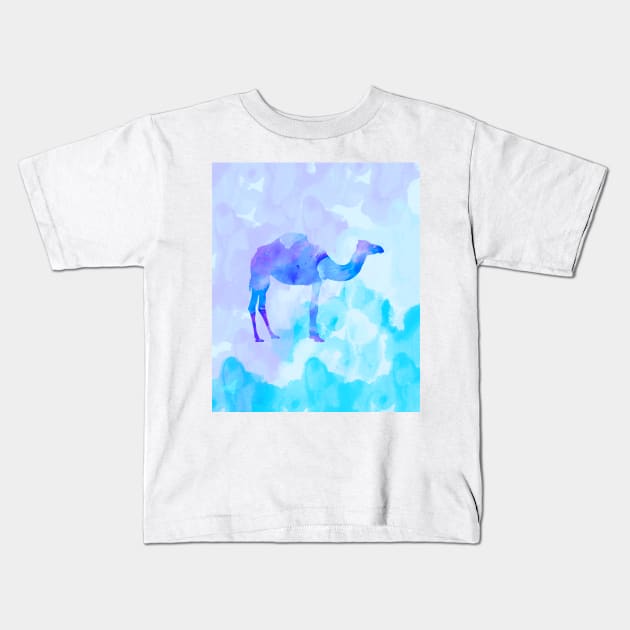 Abstract Camel Kids T-Shirt by uniqued